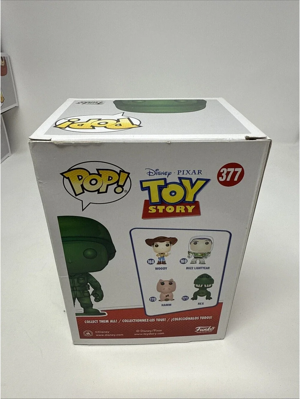 Funko Pop! Disney Pixar Toy Story Army Man #377 Metallic Exclusive BoxLunch